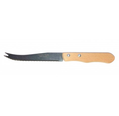 Couteau à FROMAGE manche bois Hêtre Naturel