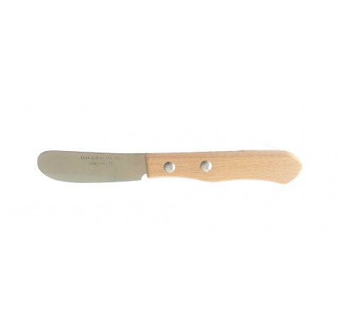 Couteau à TARTINER manche bois Hêtre Naturel