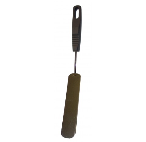 spatule-a-crêpes-inox-pe21l pelle a crepe acier inoxydable manche  polypropylène plastique ustensile de cuisine - Etablissements Morel