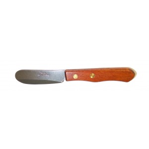 COUTEAU A TARTINER MANCHE BOIS - 4.80 EUR